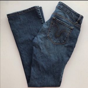 LOFT Curvy Boot Cut Jeans size 6